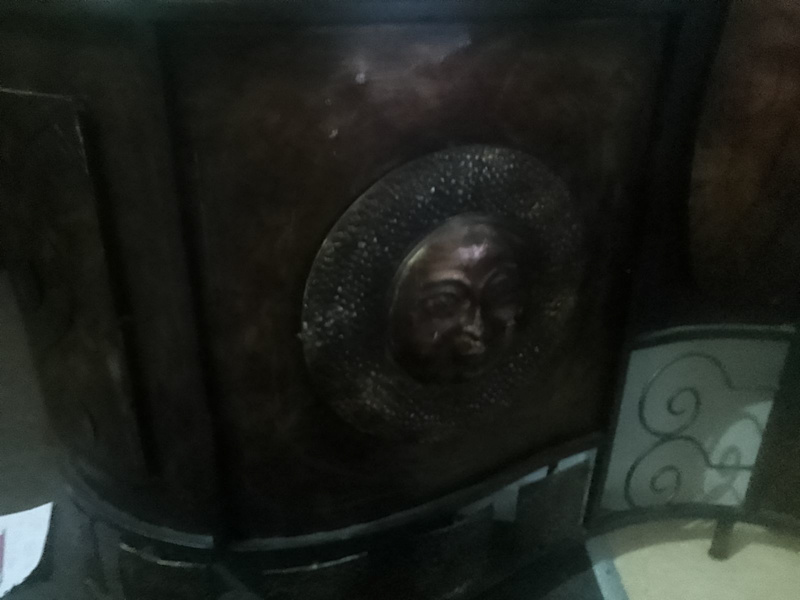 Copper side table 62863410082179112