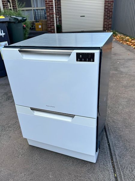 Fisher & Paykel Twin Drawer Dishwasher DD60DAW8 White 63016488630274111