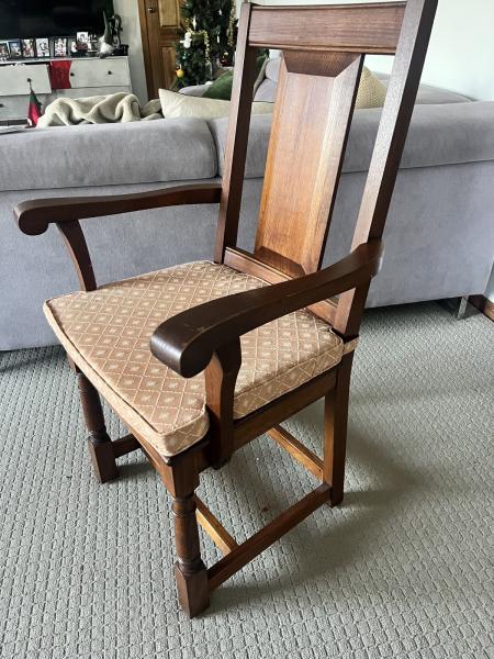 A solid hardwood refectory dining table, by Nicholas Dattner62866849184642112