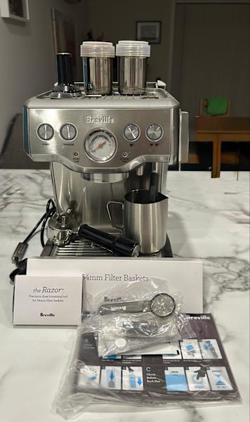 Breville Espresso machine - THE INFUSER - BRUSHED STAINLESS STEEL 630173198140171122