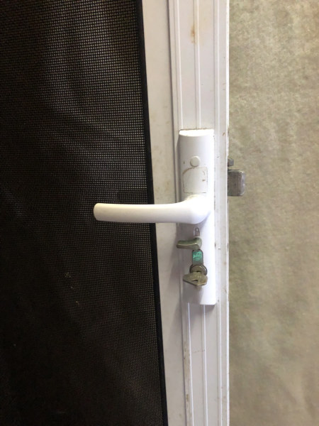 Security screen door - used63439162660355110