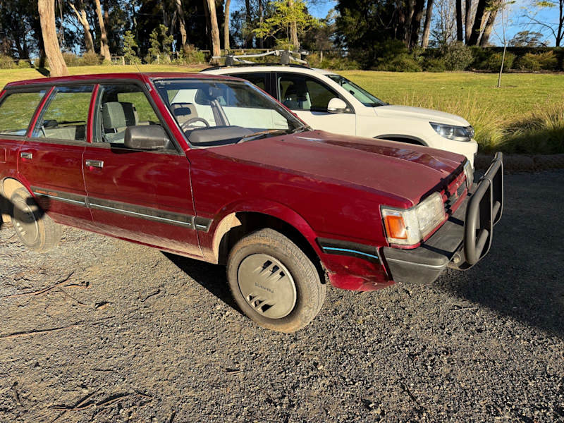 1991 SUBARU DL (4WD) 5 SP MANUAL 4D WAGON62937623056002110