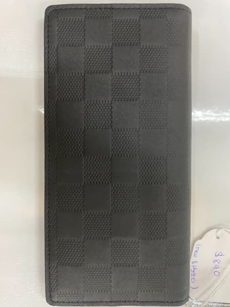 Louis Vuitton Brazza Wallet Onyx Damier Infini