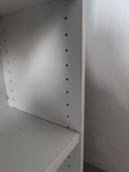 Shelves L:180cm, H:90cm, W:34cm62863840193923111