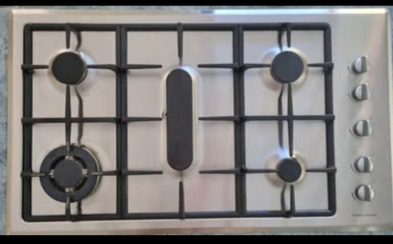 Double Electric Oven and Gas Cooktop63019537826178113