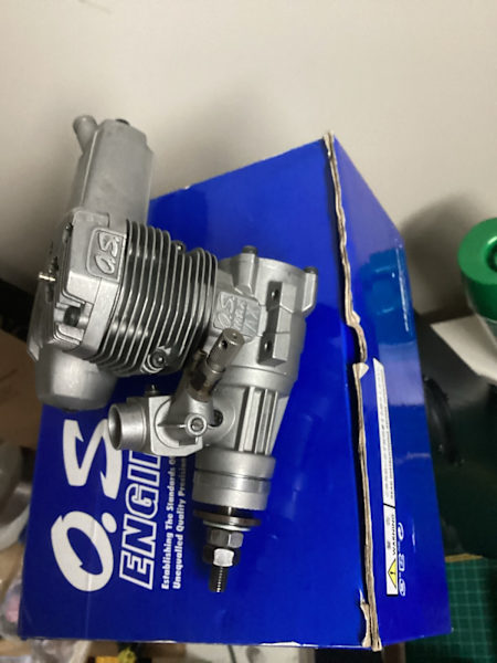 O.S. Engine Max 55AX RC model plane engine65073664903042110