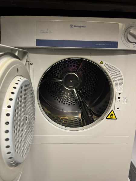 Westinghouse 5kg vented dryer63022180336643114