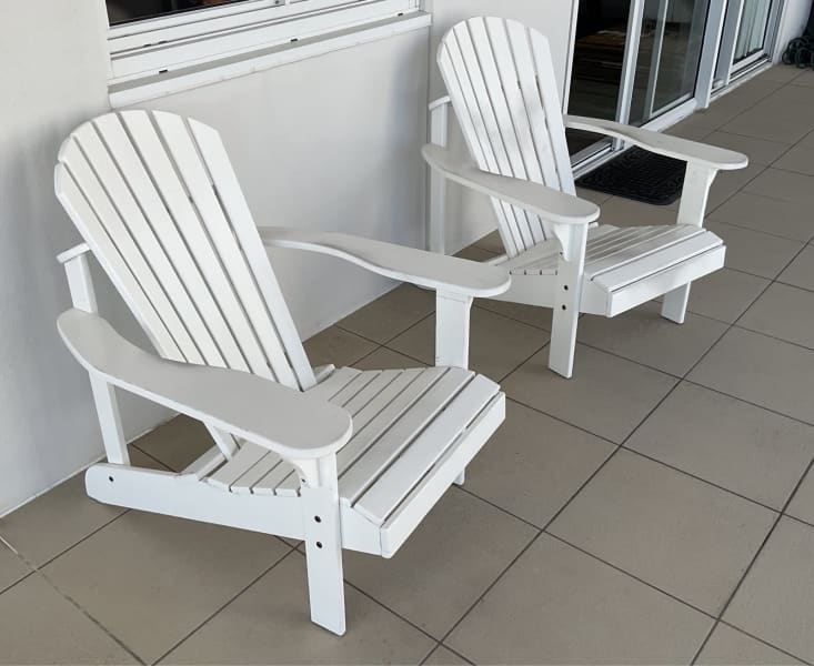 gumtree wooden garden chairs