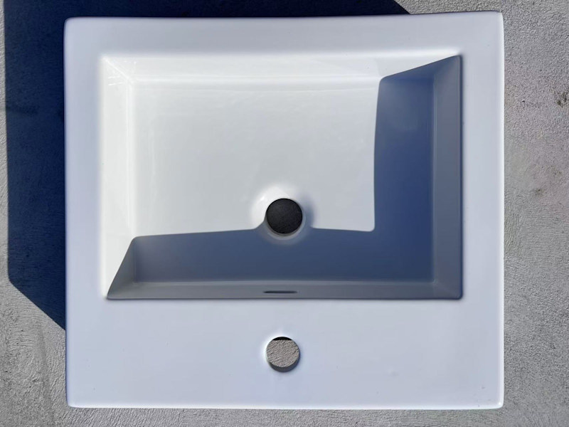 White Ceramic Above Counter Wash Basin62863392311554111