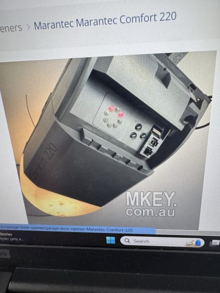 Marantec comfort 220 garage door Motor opener 63440109844739110