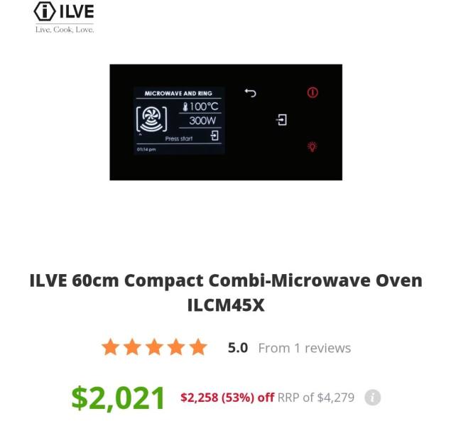 ILVE  Microwave oven63022633390338111