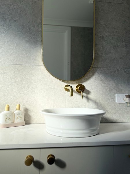 ADP Neptune Countertop Basin in white glaze $20063012444441091111