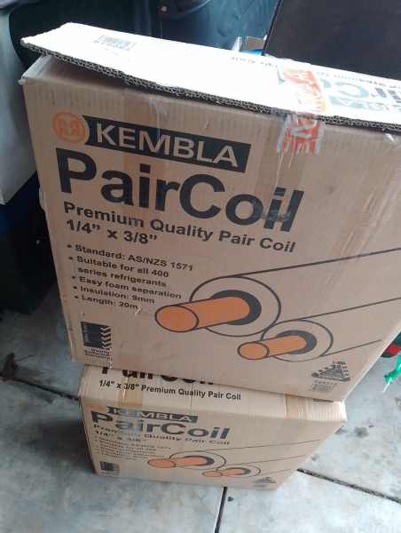 one left 1/4 X 3/8 Paircoil Kembla x20 metres 63437935486723110