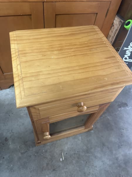 Vintage wooden cabinet bedside table62863838816897111
