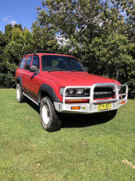 1993 TOYOTA LANDCRUISER (4x4) 5 SP MANUAL 4x4 4D WAGON62937623000706113