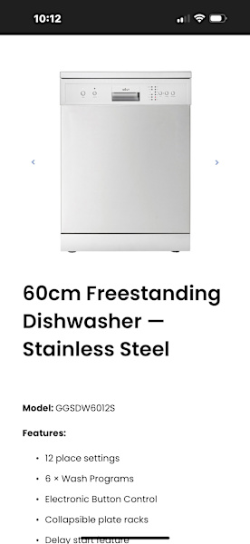 Dish washer 63017762670209111