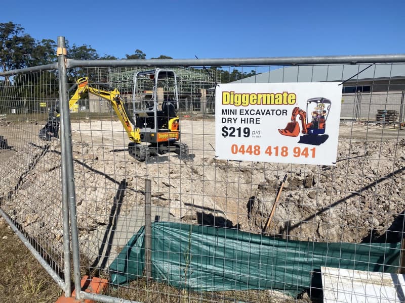 Diggermate Port Macquarie Excavator Hire Auger Hire63012914115842111