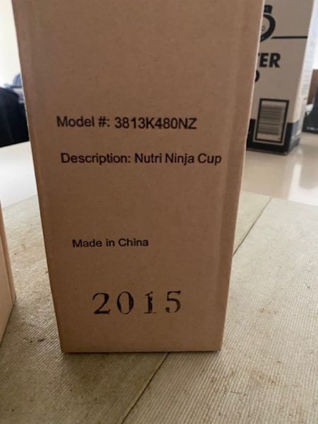 Nutri Ninja Cups - Brand new!63016486327681114