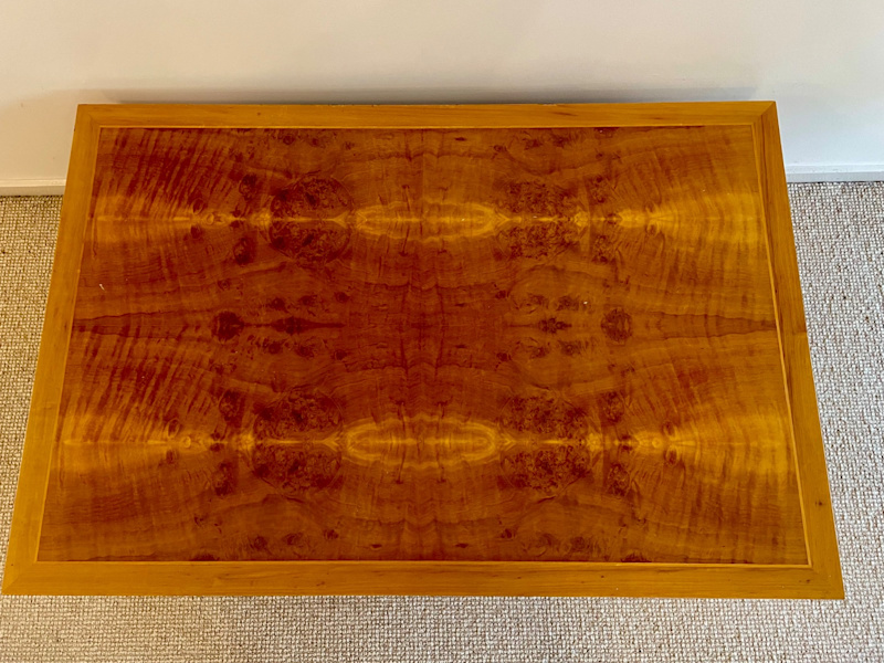 Coffee Table Hand Crafted Rex Heathcote Tasmanian Maple & Huon Pine62863369622529111