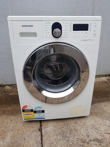 SAMSUNG 7.5KGS FRONT LOADER WASHING MACHINE630208496701451113