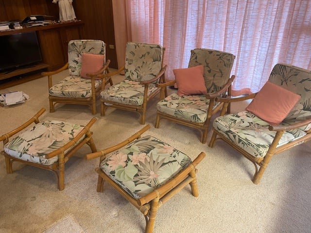 Lounge Suite - Quality Cane complete with Coffee table62863410366595112
