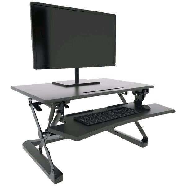 professional sit stand desk 890mm