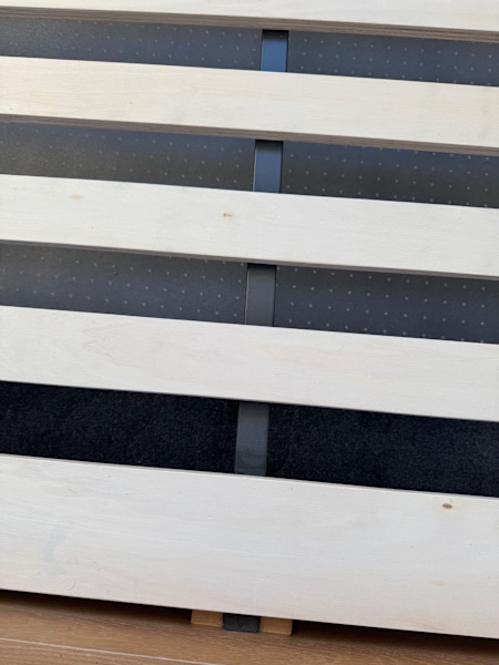 Solid oak king size bedframe62863406501633111