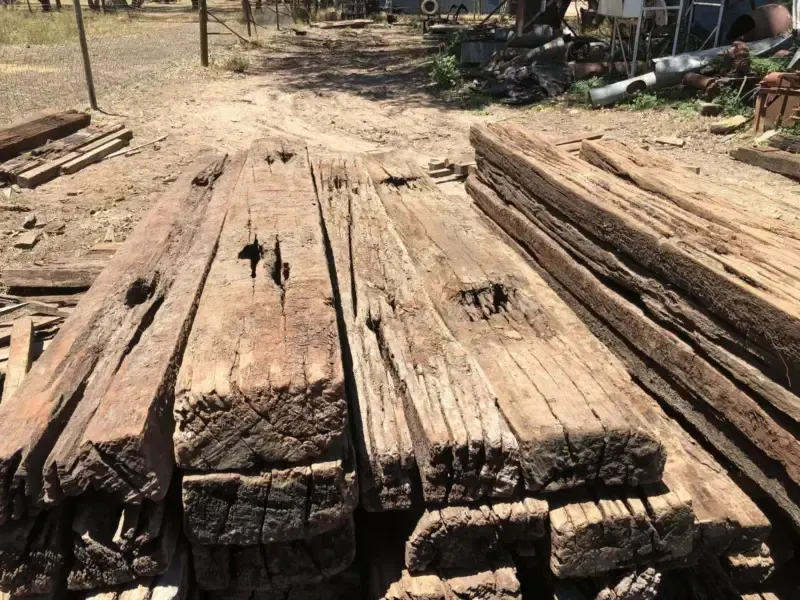 C Grade 7’ (2.1m) Used Railway Sleepers63437877216387111