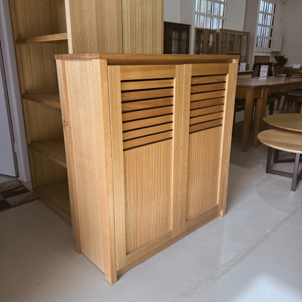 ST100 - Tassie oak shoe storage cabinet62863412792579112