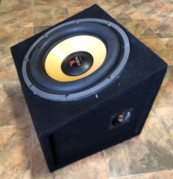Subwoofer FOCAL 33KX 330mm K2 with box Audio, GPS Car Alarms