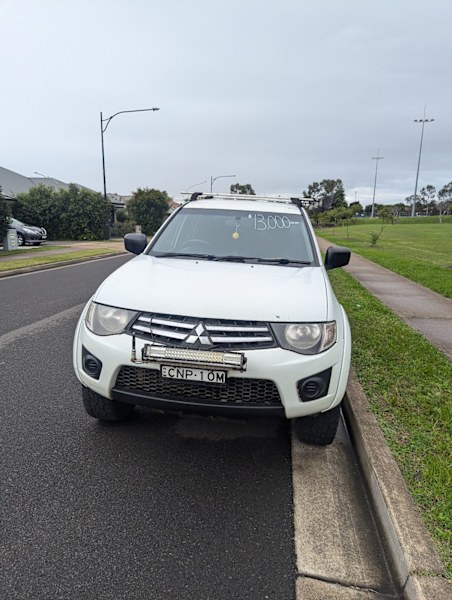 2013 MITSUBISHI TRITON GLX (4x4) 5 SP MANUAL 4x4 DOUBLE CAB UTILITY62932713605506110