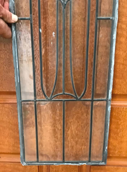Obscure Glass Leadlight Panel63006420909314113
