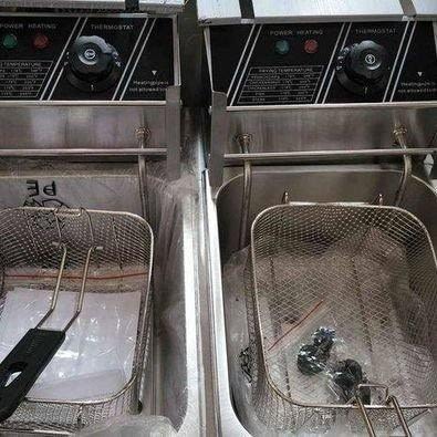 Commercial double fryer 20l new in box63016058998531111