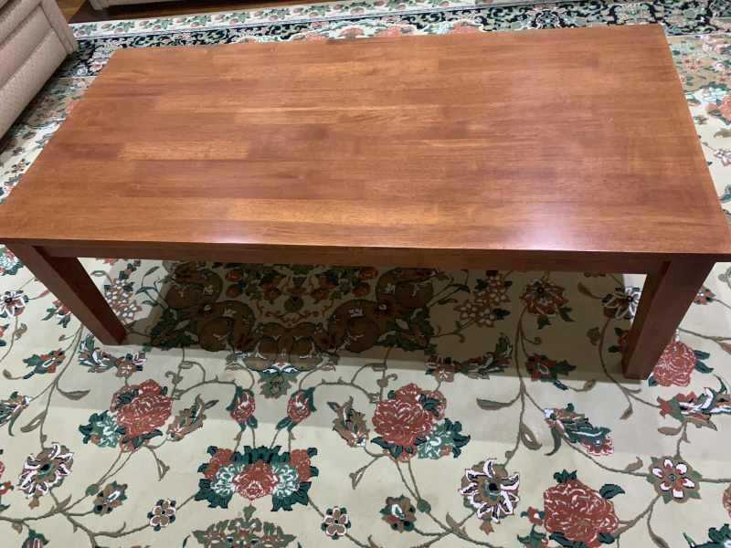 solid wood coffee table gumtree