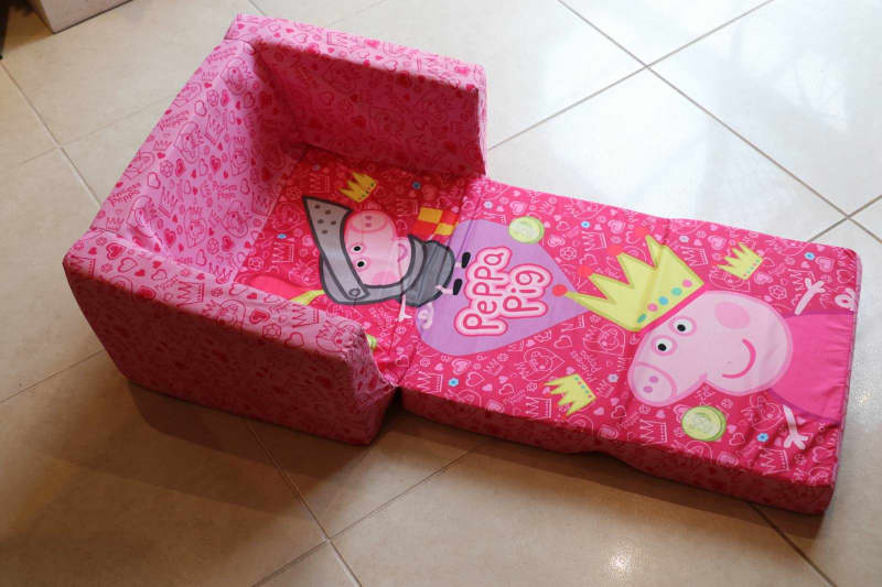 peppa pig flip out sofa bed