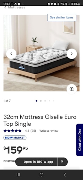 brand new single mattress in box 62863371904385113