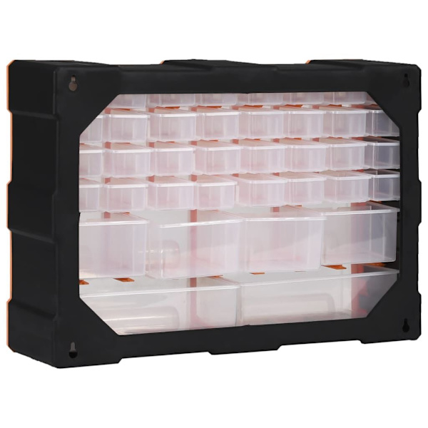 Multi-drawer Organiser with 38 Drawers 52x16x37.5 cm..62863406792067112