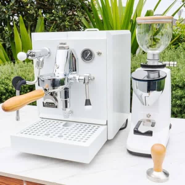 Bellezza Chiara Custom White & Piccola Bellezza Grinder63470145759873111