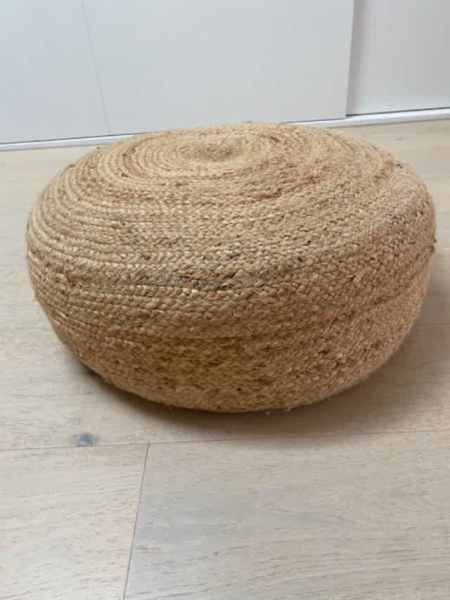 Woven puffe ottoman or footstool62863383485569118