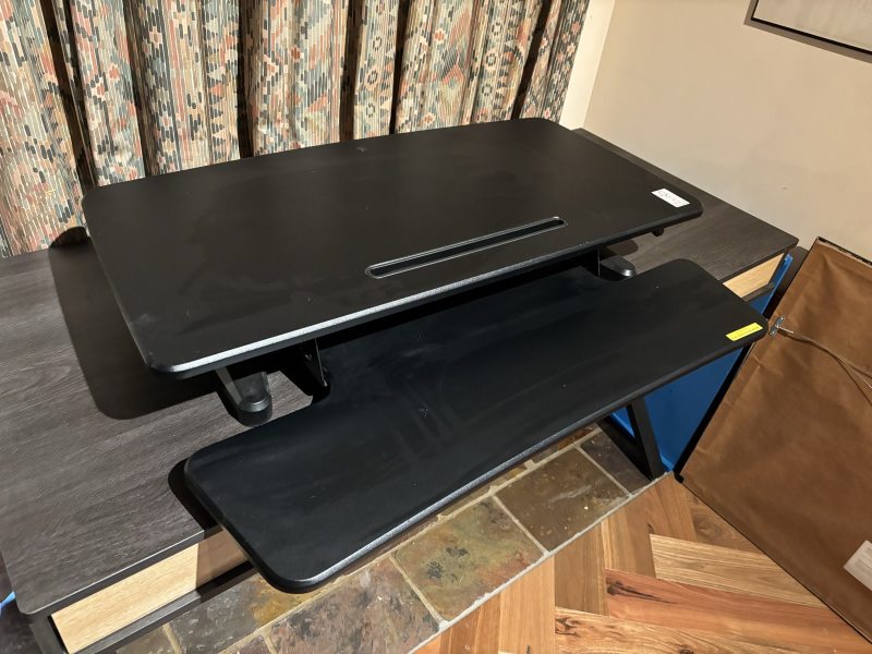 Stand-up desk unit, officeworks large model , as new62863409515649114