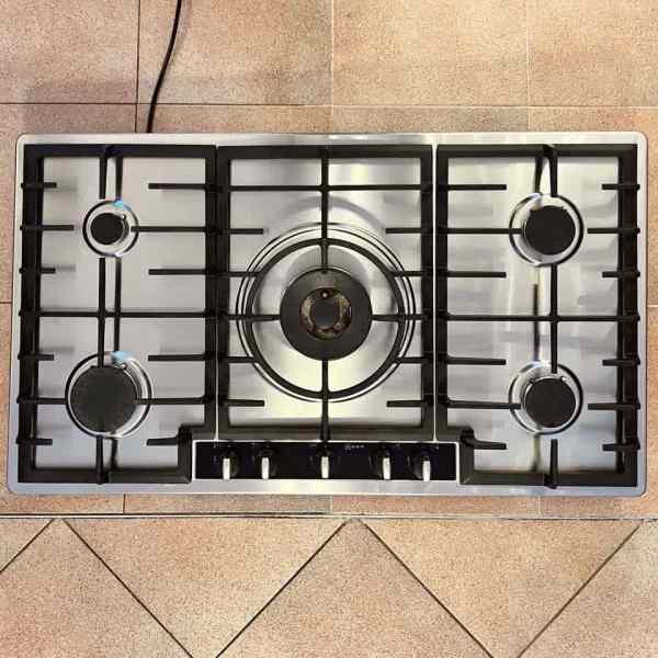 NEFF T29R66N0AU 900mm Stainless Steel Gas Cooktop630208516468491120