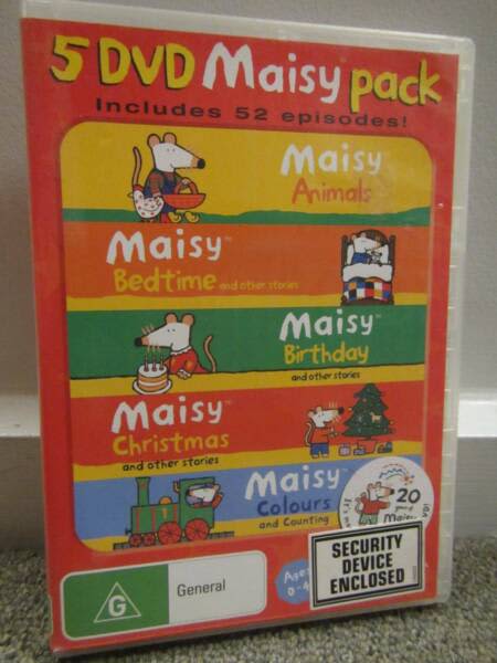 kids dvd Maisy Mouse baby children's cartoon tv show dvd 5 in 1 | CDs &  DVDs | Gumtree Australia Knox Area - Ferntree Gully | 1285632232