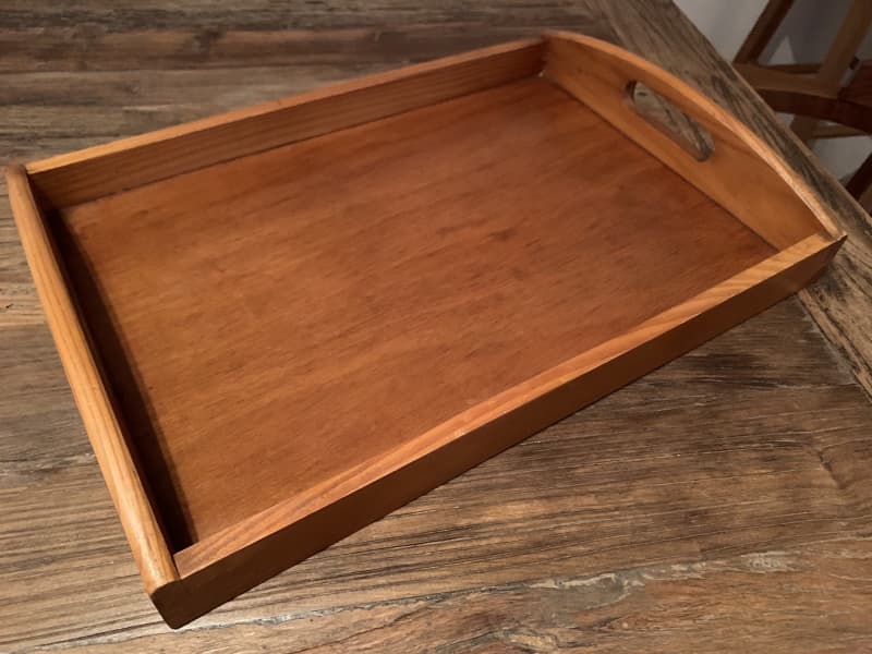 Wooden Serving Tray Other Kitchen, Wooden Serving Tray With Handles Australia