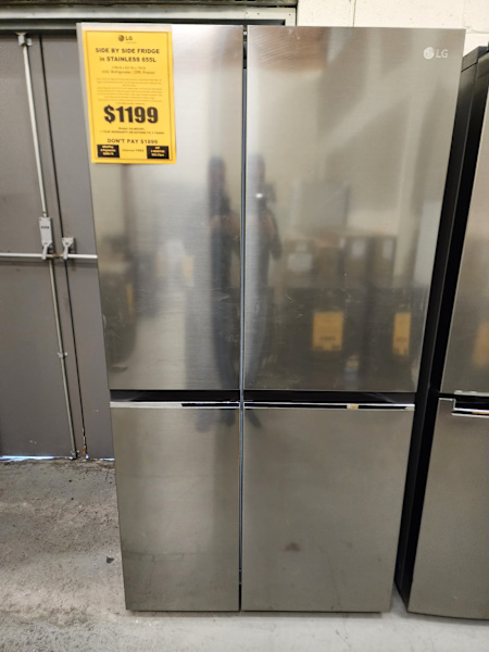 LG 655L Side by Side Fridge in Stainless Finish GS-B655PL634434904047391125