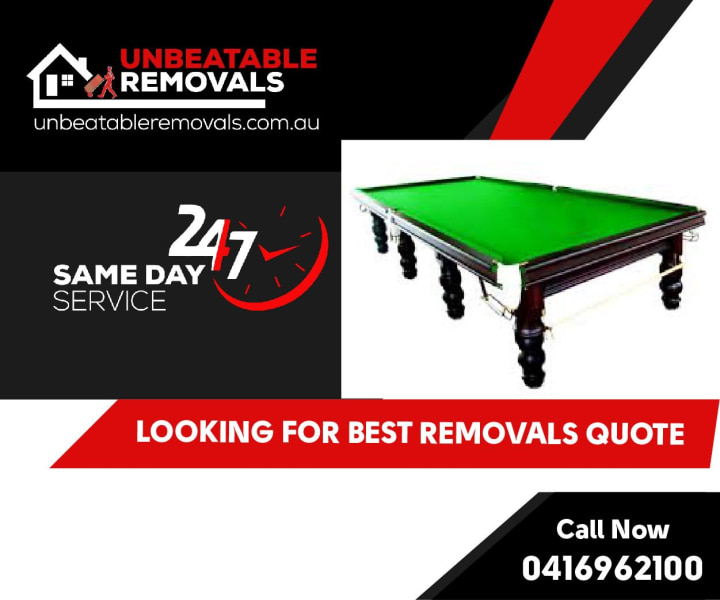 Pool table and piano moves62863391441025113