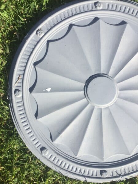 Art Deco style plaster ceiling rose63008772072450112