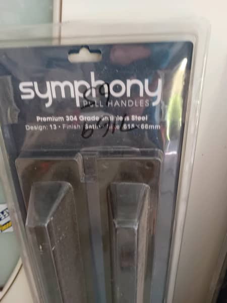 Door handle set brand new. 615x 66 mm63007636262786111