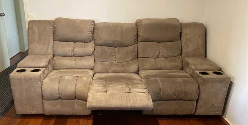 crestview leather recliner