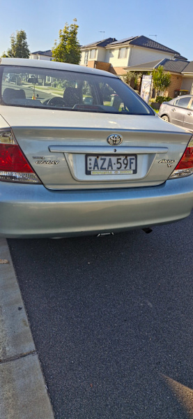 2005 Toyota Camry ALTISE 4 SP AUTOMATIC 4D SEDAN62937626213890114