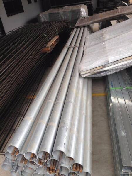 42mm Galvanized Round Post Only $29 For 6m Length63008837409026111